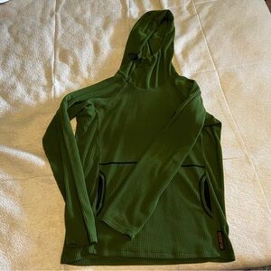 Melanzana Forest Green Men's Hooded Sweater